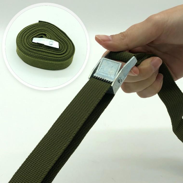 화물차 짐바 소형 캠버클 벨트 고정바 25mm x 5m