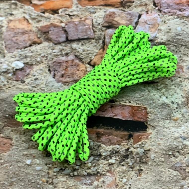 캠핑용 네온 반사광 타프줄 로프 2.5mm x 5m