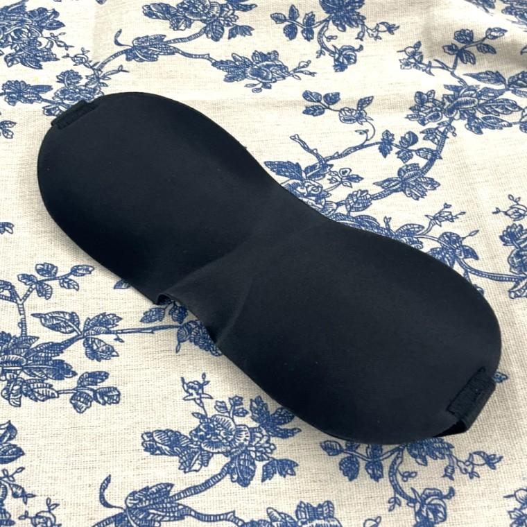 3D 입체형 수면안대 블랙