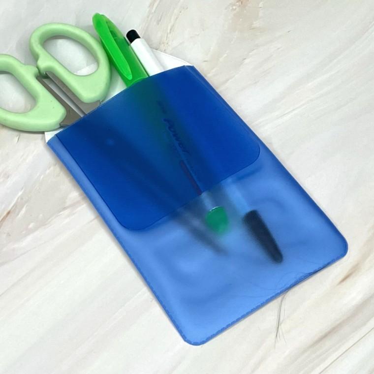 간호사필수템 널스포켓 주머니 필통 블루