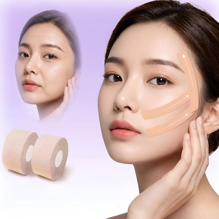 다용도 얼굴 리프팅 테이프 브이라인 턱선 팔자 주름 셀프 패치 근육테이프 니플패치 상자포장