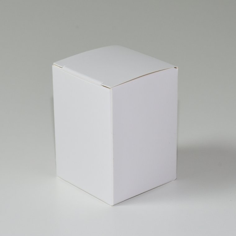 미니박스 소형박스 화이트 아이보리지 재질 5x5x7cm