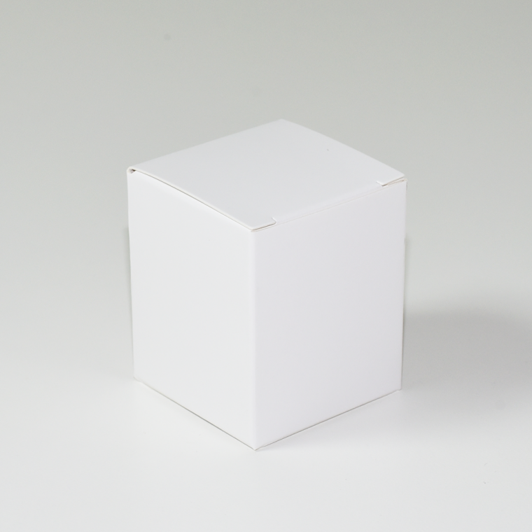 미니박스 소형박스 화이트 아이보리지 재질 5x5x6cm