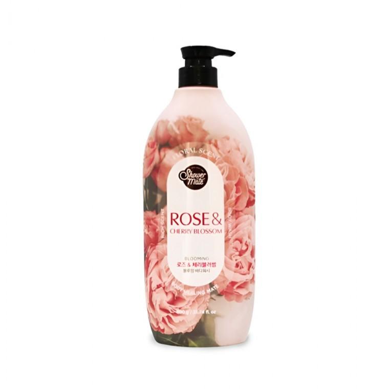 샤워메이트 블루밍 바디워시 로즈체리블러썸 900g
