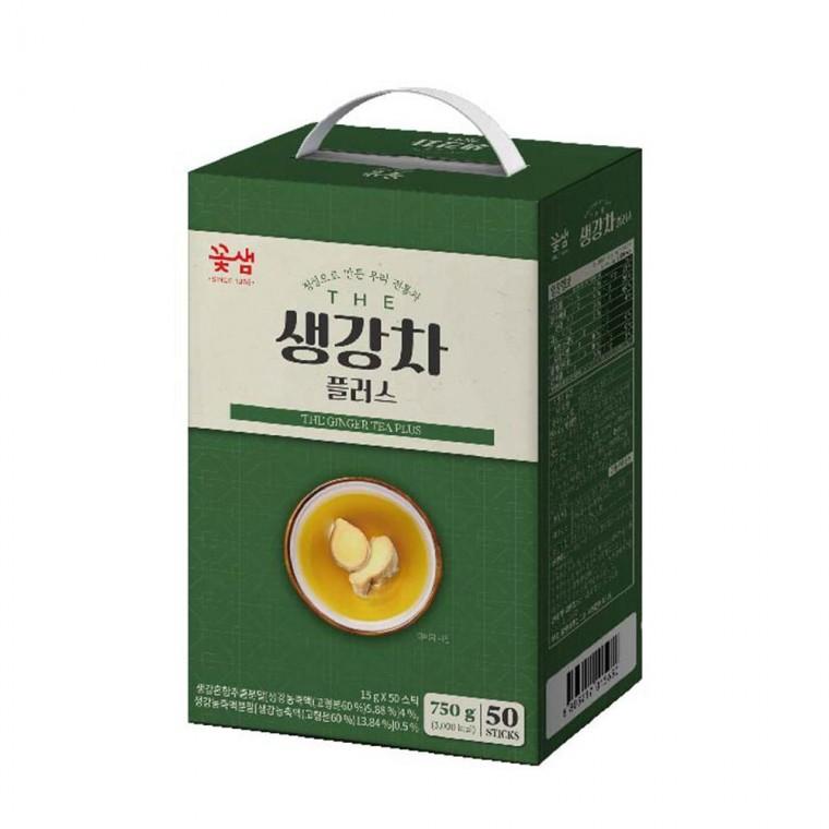 꽃샘 더 생강차 플러스 분말 전통차 50T