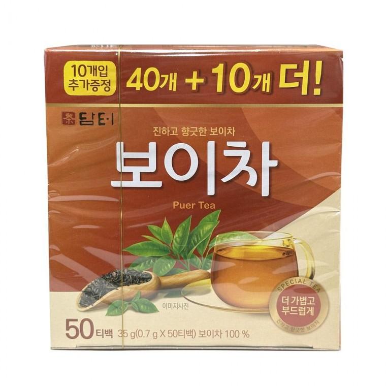 담터 진하고 향긋한 보이차 50T 티백