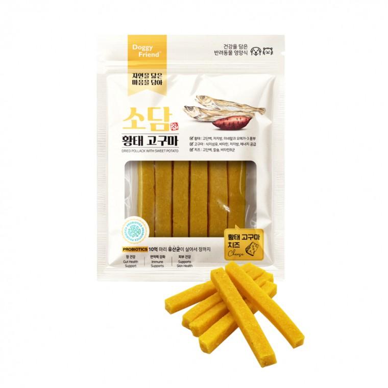 반려동물 영양식 황태고구마 치즈스틱 100g