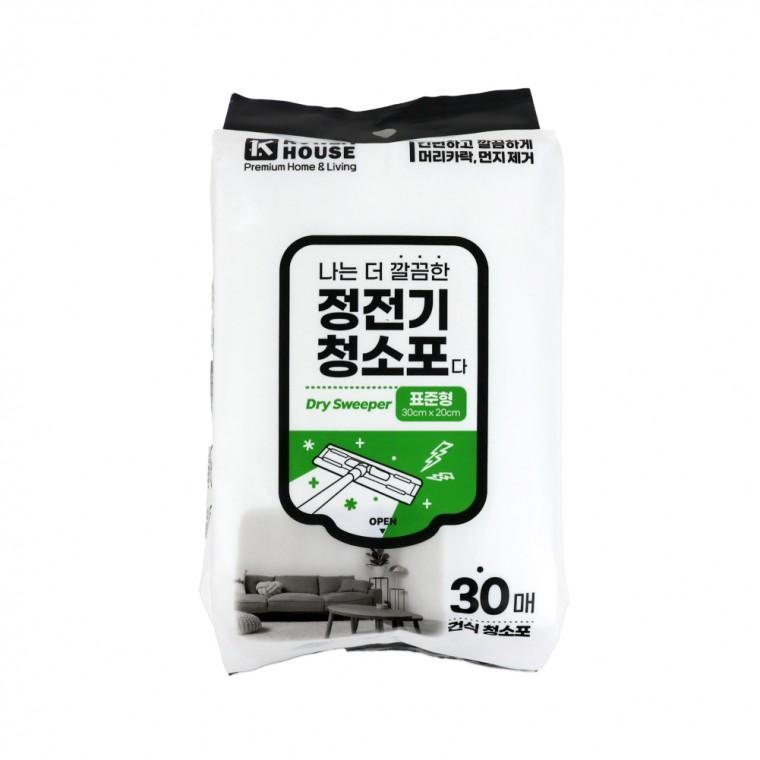 나는 더 깔끔한 정전기 청소포다 30매