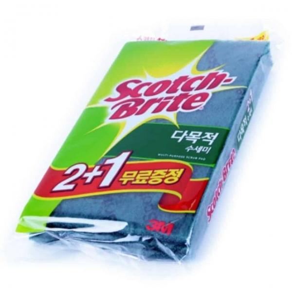 수세미 대형 3개입 스펀지수세미 항균수세미