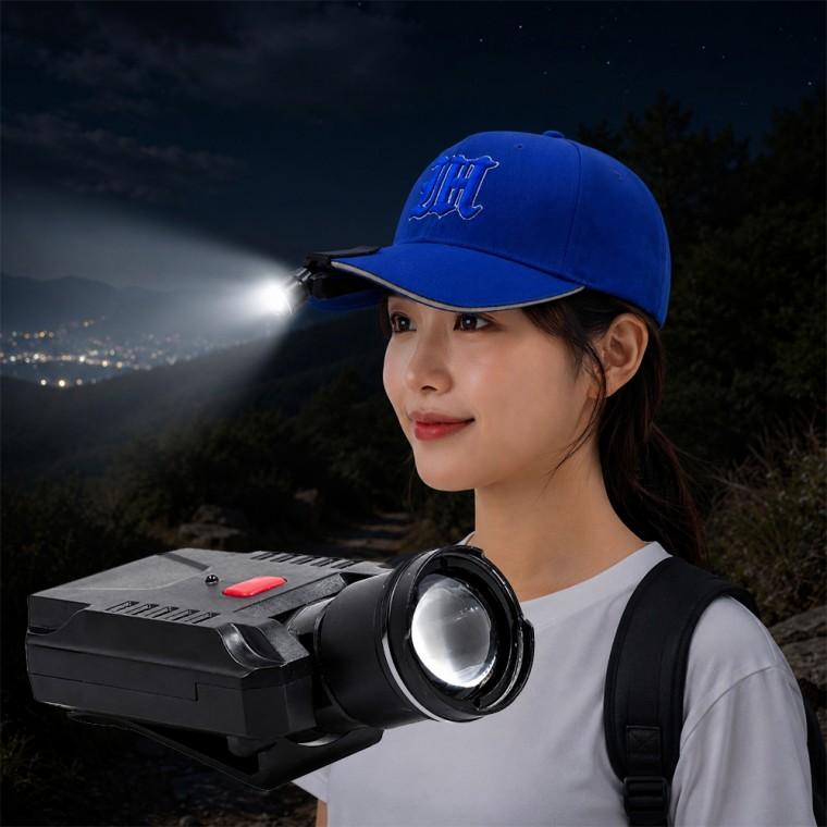 두손을자유롭게 LED 충전식 모자 랜턴 헤드랜턴 캡라이트 LC9007