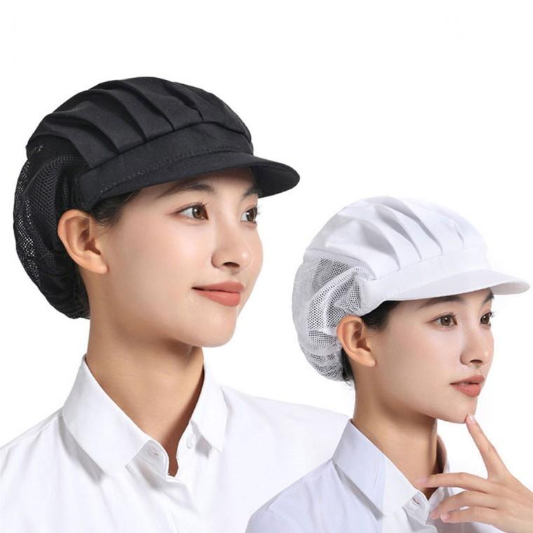 하프망사형 캡 위생모자 식당모자 주방모자 급식소모자