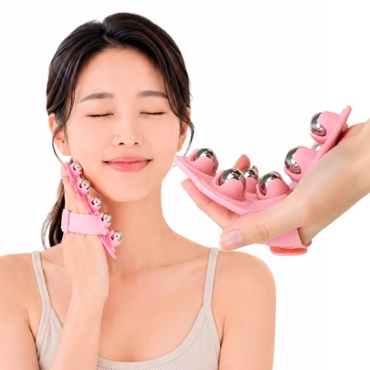 림프온 롤링 지압 마사지기 / 림프 순환 스텐 전신 안마 마사지볼