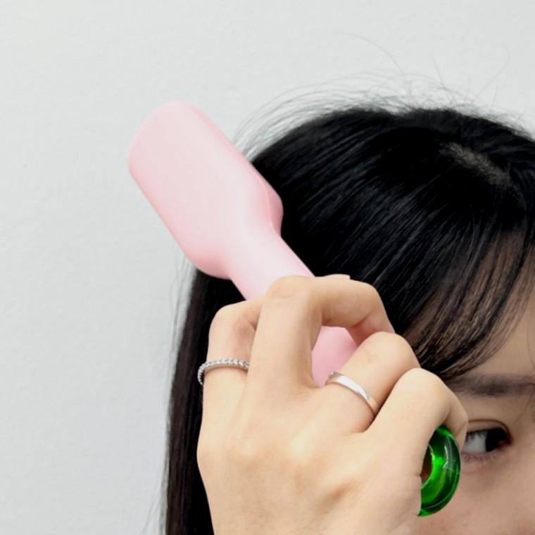 원터치 엉킴방지 헤어브러쉬