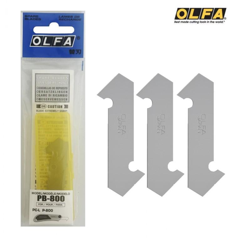 OLFA 아크릴 커터칼날 리필 (교체용 PB-800) 플라스틱