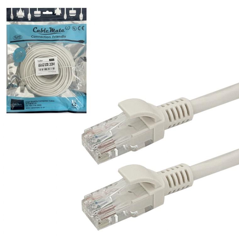 CAT6 UTP 랜케이블 20M 기가 인터넷 랜선 연장선 연결