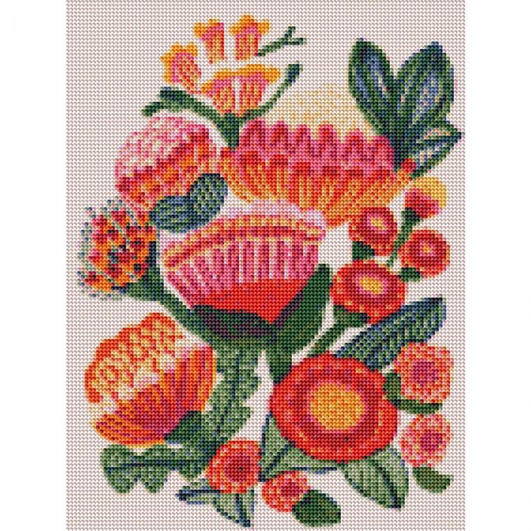 하모니아트 DIY보석십자수 캔버스형 30X40 프로테아