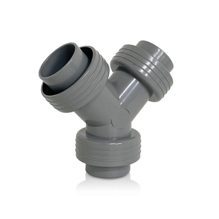 씽크대 배수호스 연결구(30.5mm Y자형) 호스연장 배관