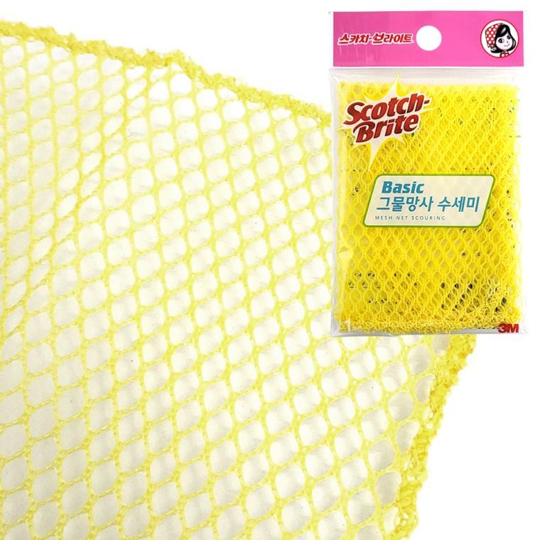3M Basic 그물망사 수세미1P 300x300 설거지 일반세척