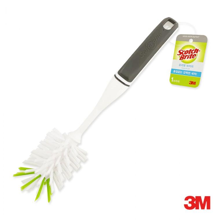 3M 유리병 브러쉬(1723) 젖병솔 병솔 병세척솔 병닦이