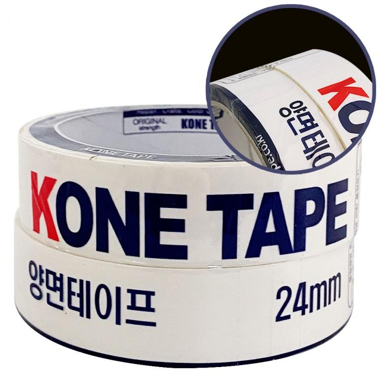 KONE 종이 양면테이프(2등분 0234)양면테잎 24mmX약6M