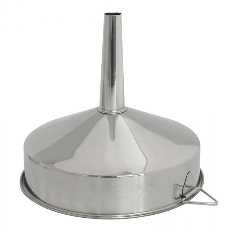스텐 다용도 깔때기 160mm 깔대기 소분기 오일 거름망