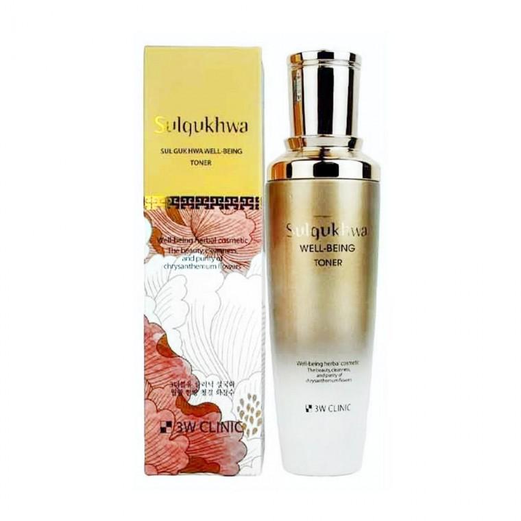 3W클리닉 설국화 웰빙 한방 청결 토너 스킨 120ml