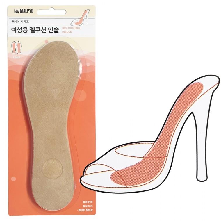 말표 여성용 (젤쿠션 인솔) 0155 하이힐깔창 쿠션패드