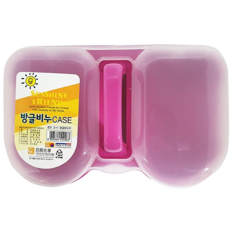 일조 방글 비누케이스(뚜껑 비누갑) 비눗갑 비누받침