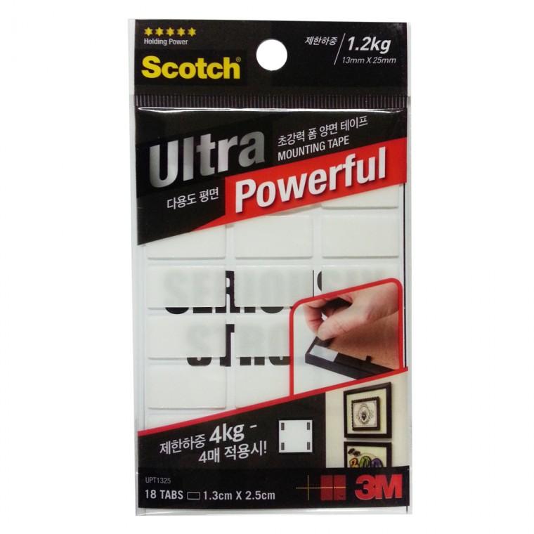 3M 초강력 양면테이프(액자용1.3X2.5m)UPT1325