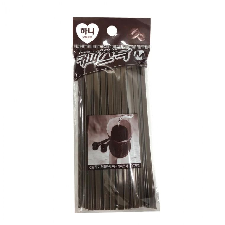 하니 커피스틱(M) 15cm 100개입 커피막대 커피빨대