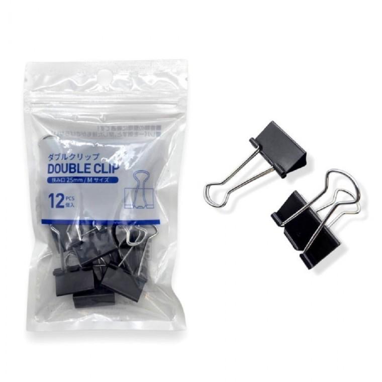 일본직수입 25mm 더블클립 12P 1SET