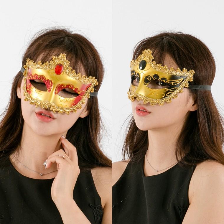 베네치아청동반가면 파티가면 가면 럭셔리가면 할로윈 코스프레 분장