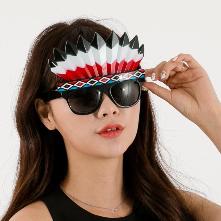 인디안안경 할로윈 파티 의상소품 생일 기념일 행사