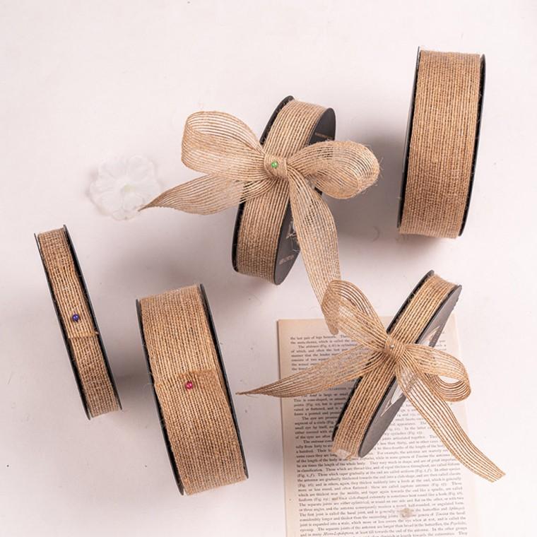 마 리본끈 2.5cm 15미터 포장리본