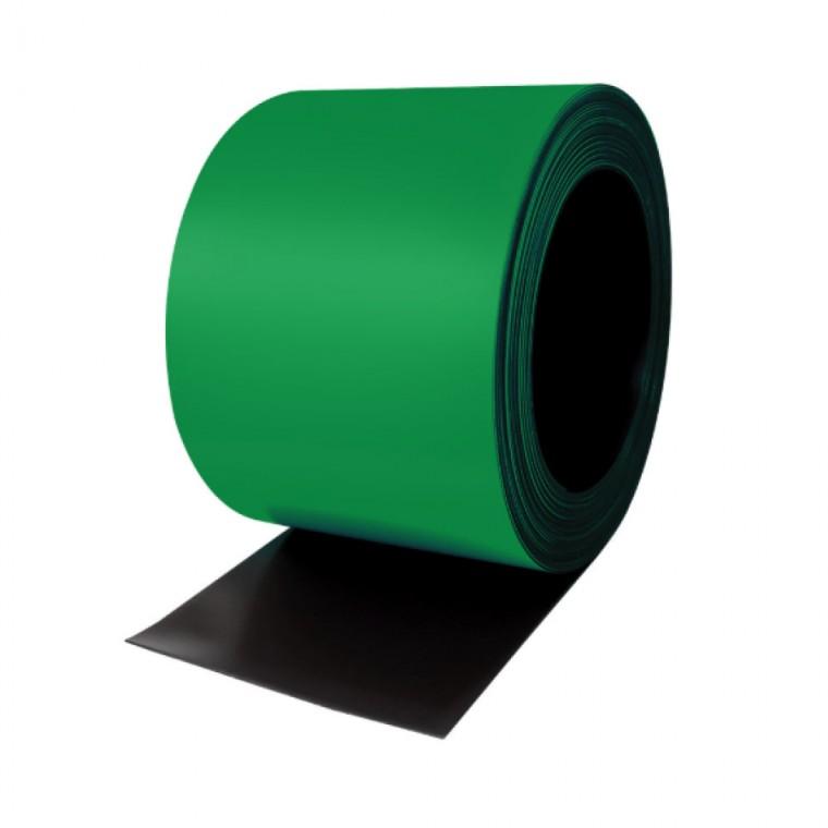 칼라 고무자석 롤형 100mm x 10m 녹색