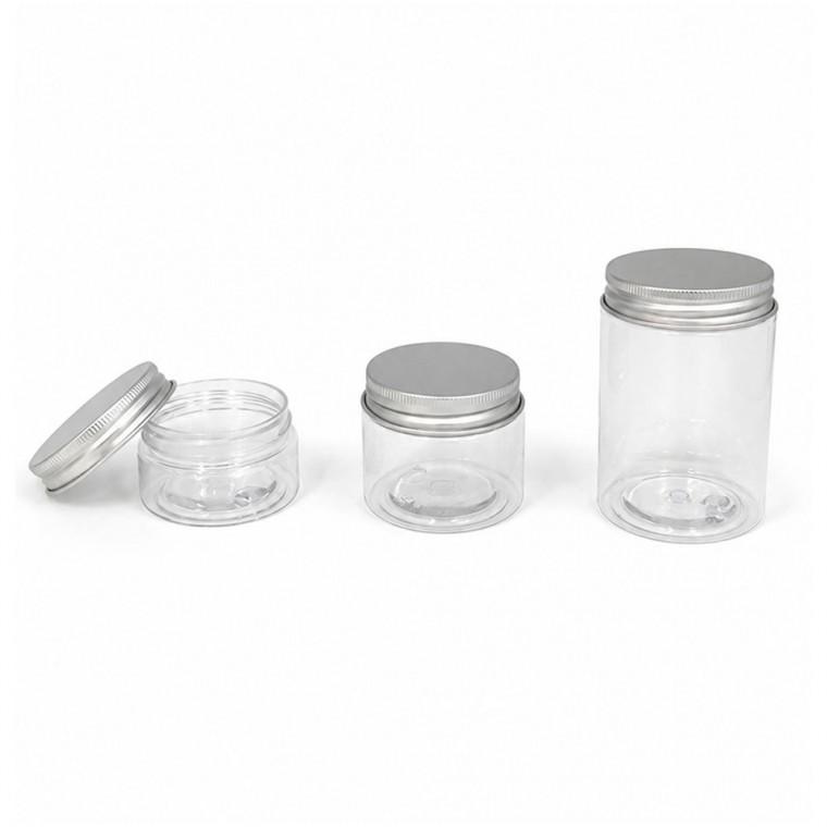 투명 플라스틱 원형 소분 용기 30 50 100ML LM-0943