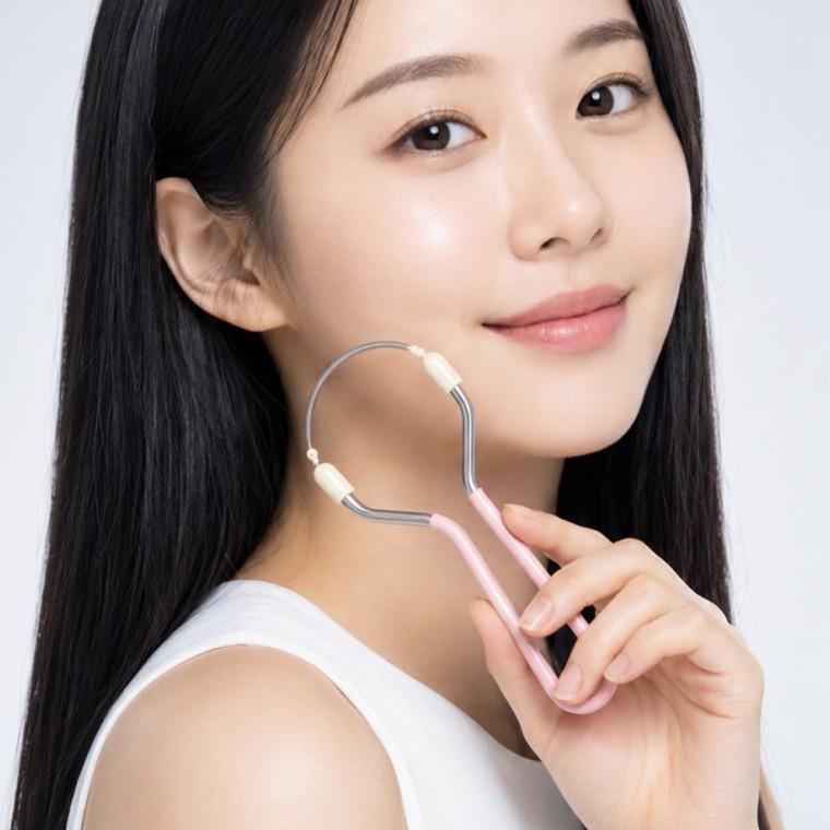 얼굴 솜털 제거 잔털 셀프 관리 스프링 페이스 제모기