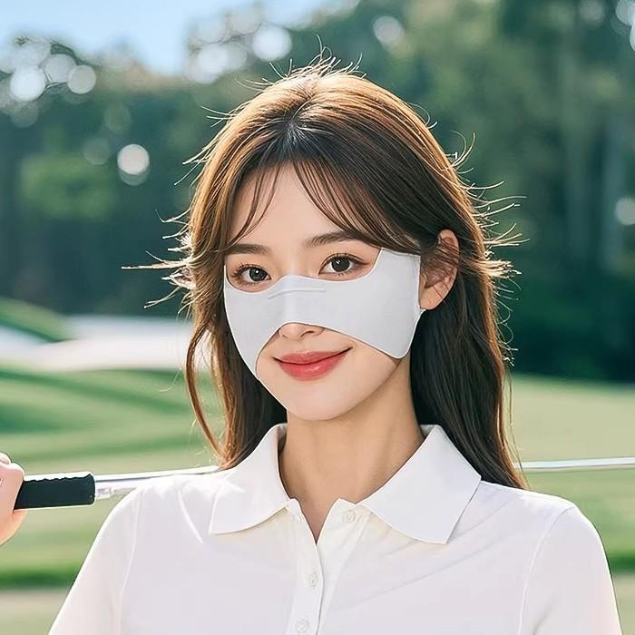 나비형 기미방지마스크 골프나비 여름 쿨 슬림핏 페이스