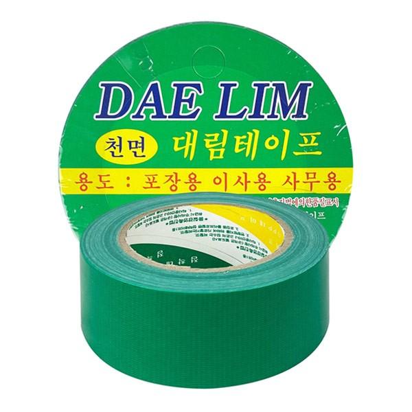 대림 천면테이프 25M -TJ 테이프 청테이프 천테이프 면테이프 전단지테이프 산업용테이프