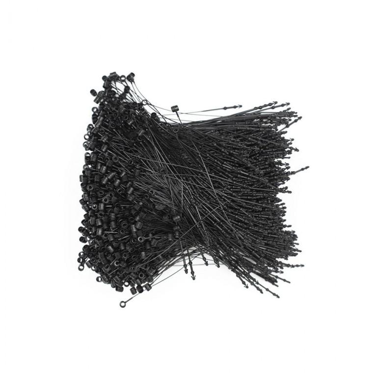 블랙 PP 택끈 둥근 라벨끈 행택고리 1000개 9cm