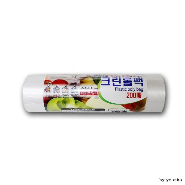 K.T 크린롤팩 200매-T1[25X35(500매)]/위생팩/위생백/