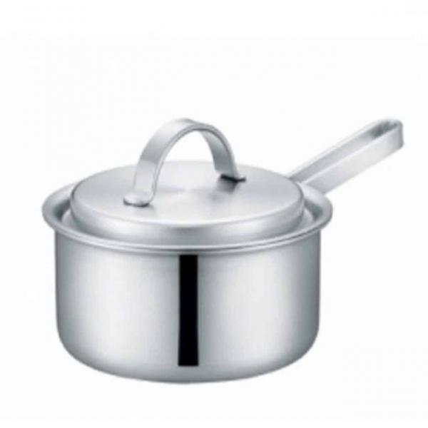 통오중 스텐레스 편수냄비 16cm 된장찌개냄비 계란삶는냄비