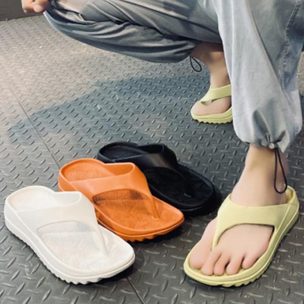 쿠션 남녀공용 슬리퍼 쪼리 여행 휴가 데일리슈즈