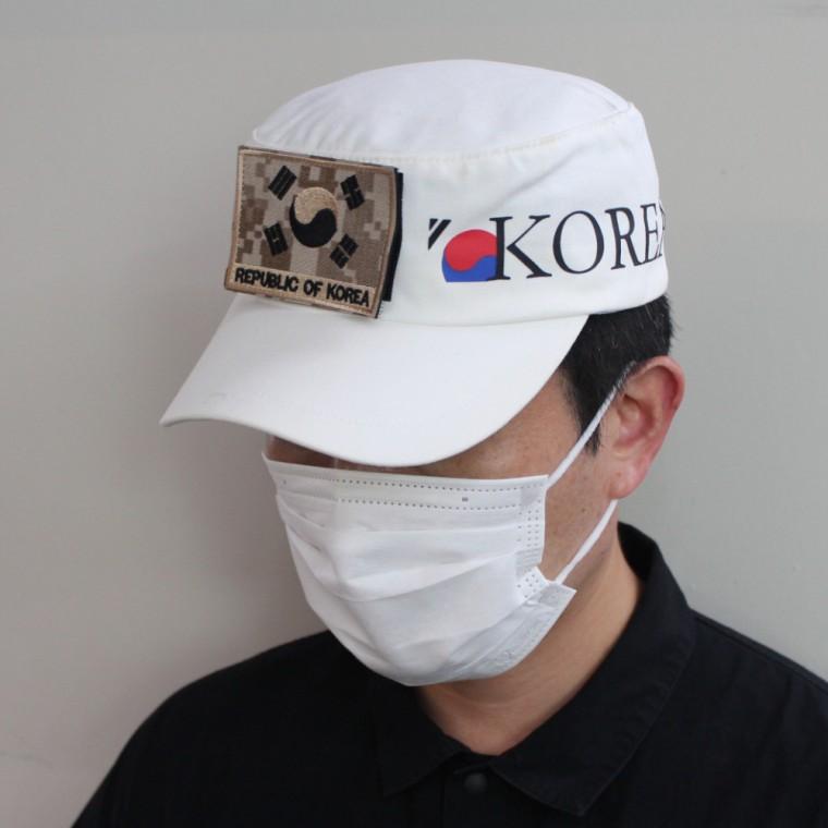 자수 태극기 와펜 패치 디지털