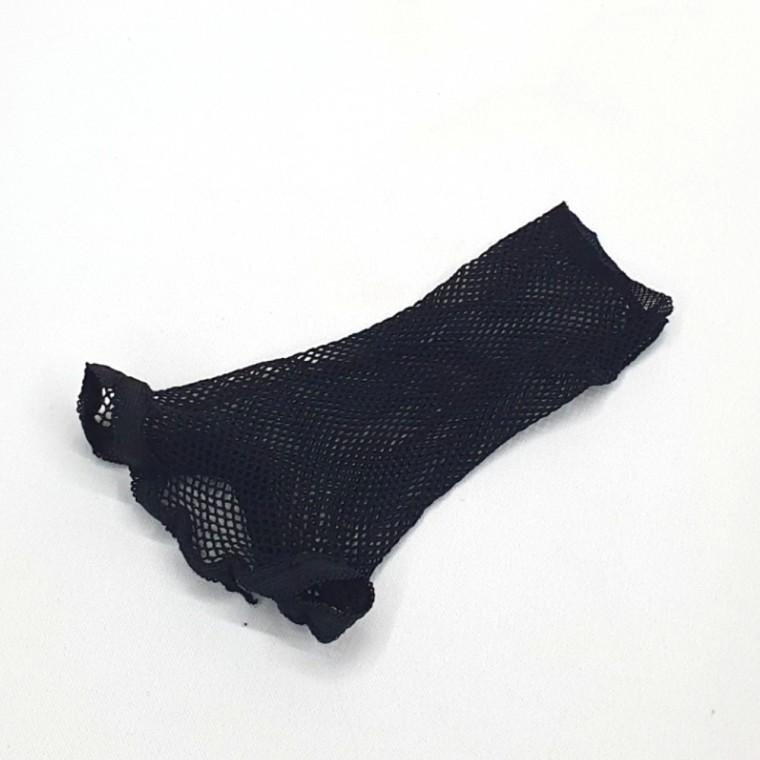 오픈형 머리고정 가발망 블랙