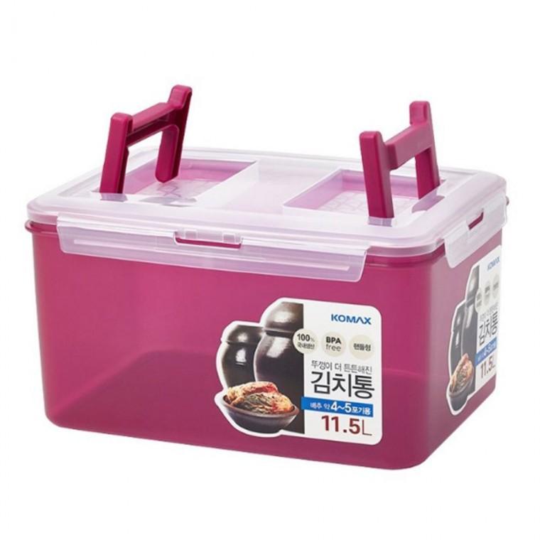코멕스 국산 김치보관통 11.5L 밀폐용기 김치통 김장김치 보관