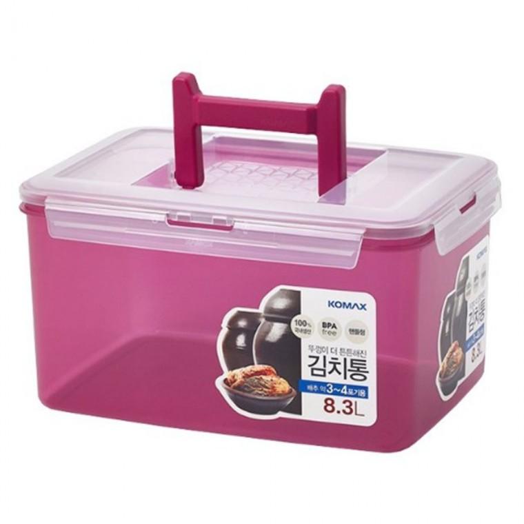 코멕스 국산 김치보관통 8.3L 밀폐용기 김치통 김장김치 보관