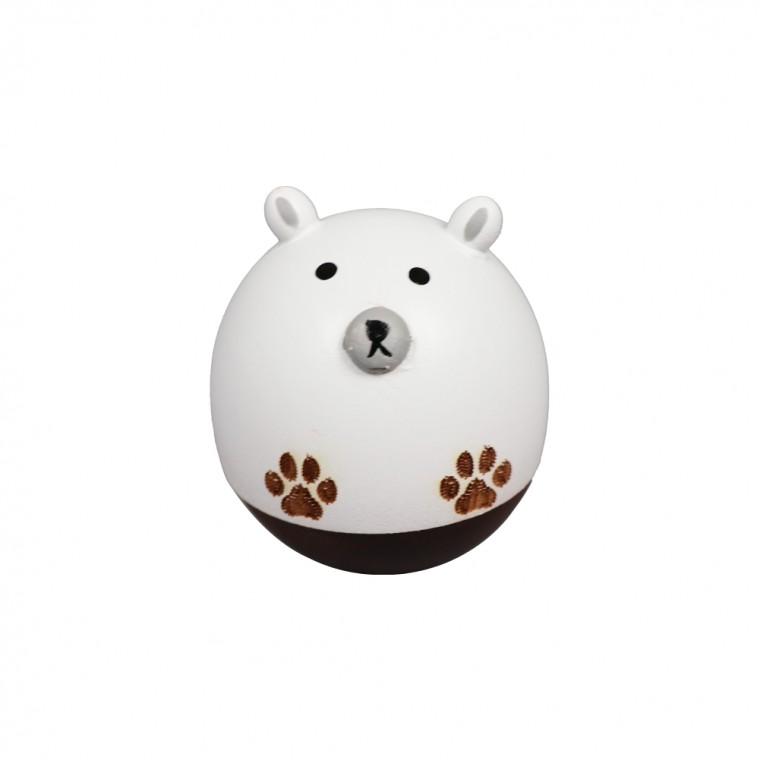 나무공예 장식 오뚝이 곰