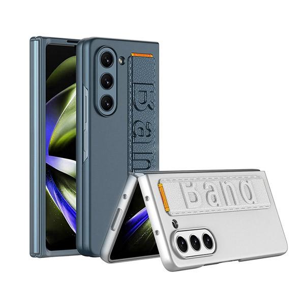 갤럭시Z폴드7 6 5 BAND 홀딩 서포트 핸드스트랩 하드 범퍼케이스 ZFold5 제트폴드5 지폴드5