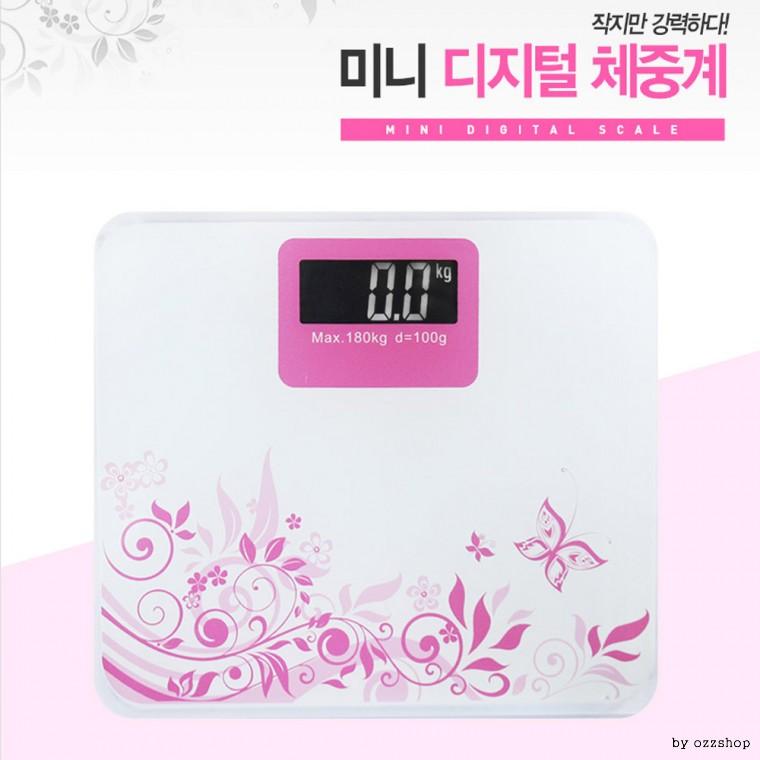 (재고정리)D05 미니체중계/디지털체중계/저울/다이어트/몸무게